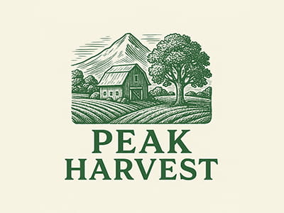 Peak Harvest brand logo
